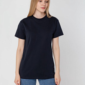 Футболка унисекс T-Bolka 160, темно-синяя