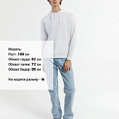 Худи унисекс Westray, белое