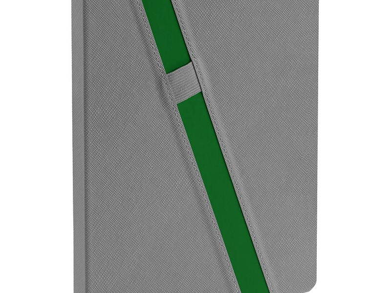 Ежедневник Rubikon на заказ, недатированный серо-зеленый