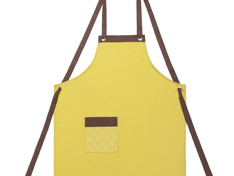 Фартук Keep Palms, горчичный