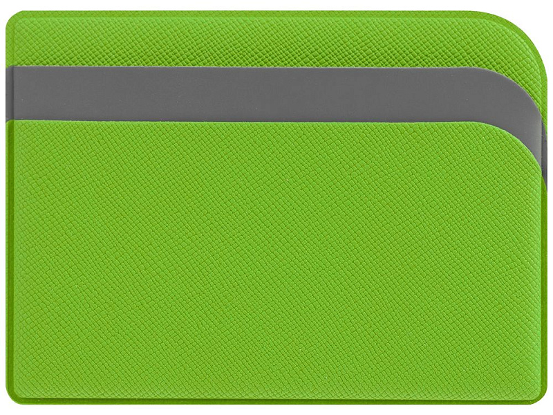 Чехол для карточек Dual, зеленый