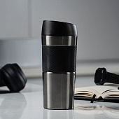 Термостакан Solingen Grip, серо-стальной