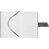 Ежедневник Boom, недатированный, черный с серым