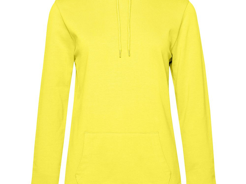 Толстовка с капюшоном женская Hoodie, желтая