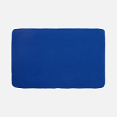 Флисовый плед Warm&Peace, ярко-синий