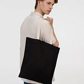 Холщовая сумка на плечо Juhu, черная