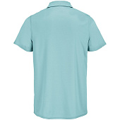 Рубашка поло унисекс Pitcher, голубая (морская волна)