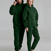 Худи Kulonga Oversize, темно-зеленое