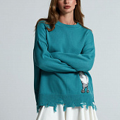 Свитер оверсайз Tricksy Net Grunge на заказ, акрил