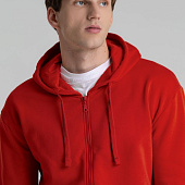 Толстовка на молнии с капюшоном Siverga Heavy 2.0, красная