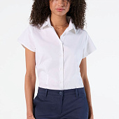 Рубашка женская с коротким рукавом Excess, черная