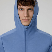 Куртка с капюшоном унисекс Begi, синяя