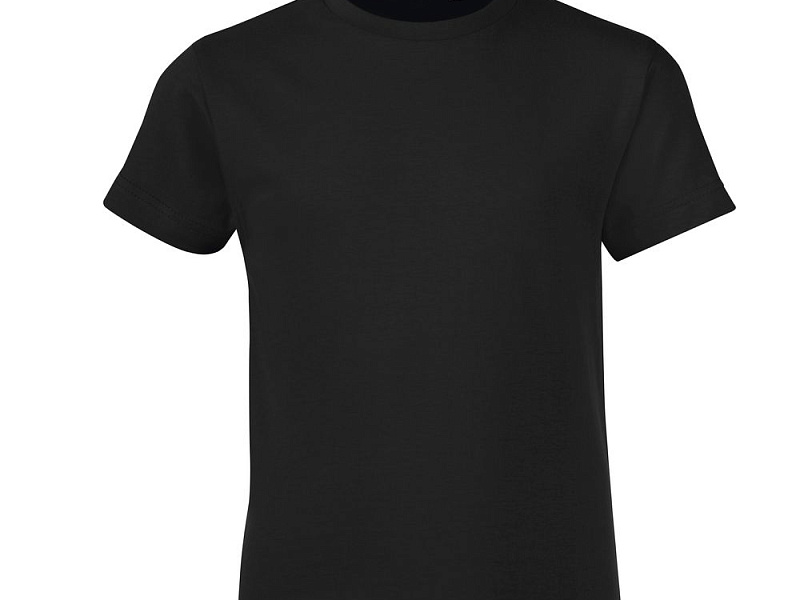 Футболка детская Regent Fit Kids, черная