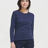 Футболка с длинным рукавом Imperial LSL Women, серый меланж