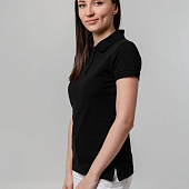 Рубашка поло женская Virma Premium Lady, черная