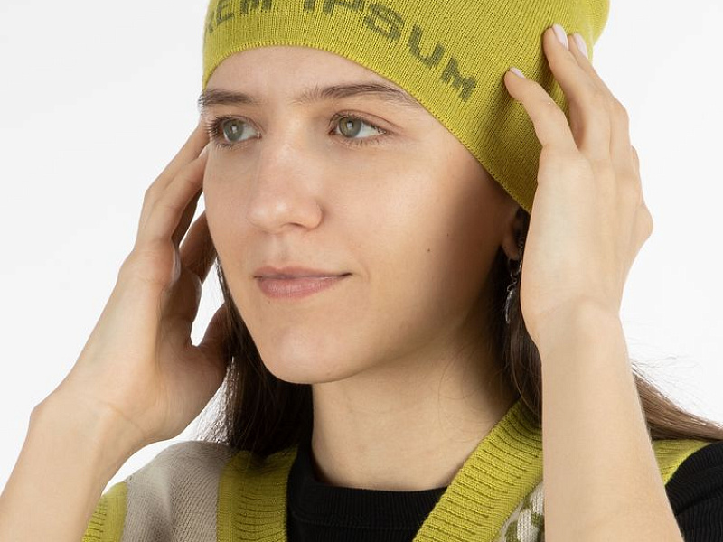 Шапка на заказ Calle Light, полушерсть