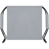 Детский рюкзак-мешок Manifest из светоотражающей ткани, серый