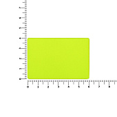 Наклейка тканевая Lunga, L, желтый неон