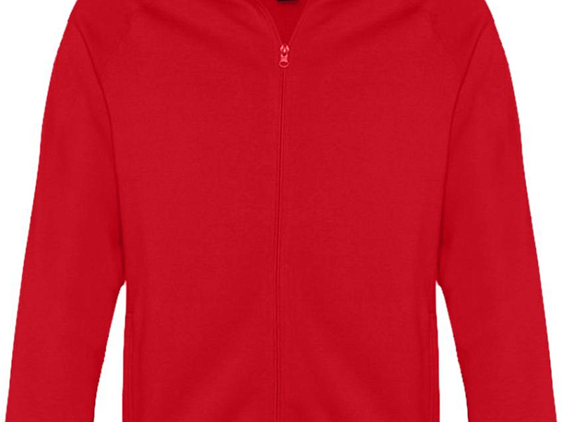 Толстовка мужская на молнии Sundae 280 красная
