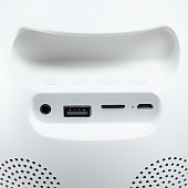 Лампа-колонка со световым будильником dreamTime, ver.2, белая