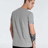 Футболка Hello! I Love You!, серый меланж