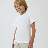 Футболка детская T-Bolka Kids, белая (белоснежная)