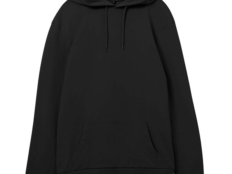 Толстовка с капюшоном унисекс Hoodie, черная