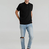 Рубашка поло мужская Virma Premium, черная