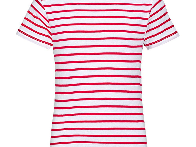 Футболка детская Miles Kids белая с красным