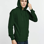 Толстовка на молнии с капюшоном Siverga 2.0, темно-зеленая