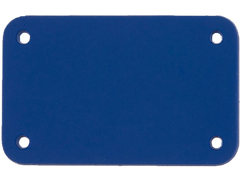 Лейбл из ПВХ Kreta, S, синий