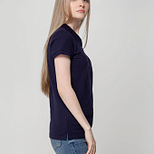 Рубашка поло женская Virma Lady, темно-синяя