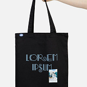 Холщовая сумка Avoska, черная