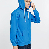 Толстовка на молнии с капюшоном Siverga, бирюзовая