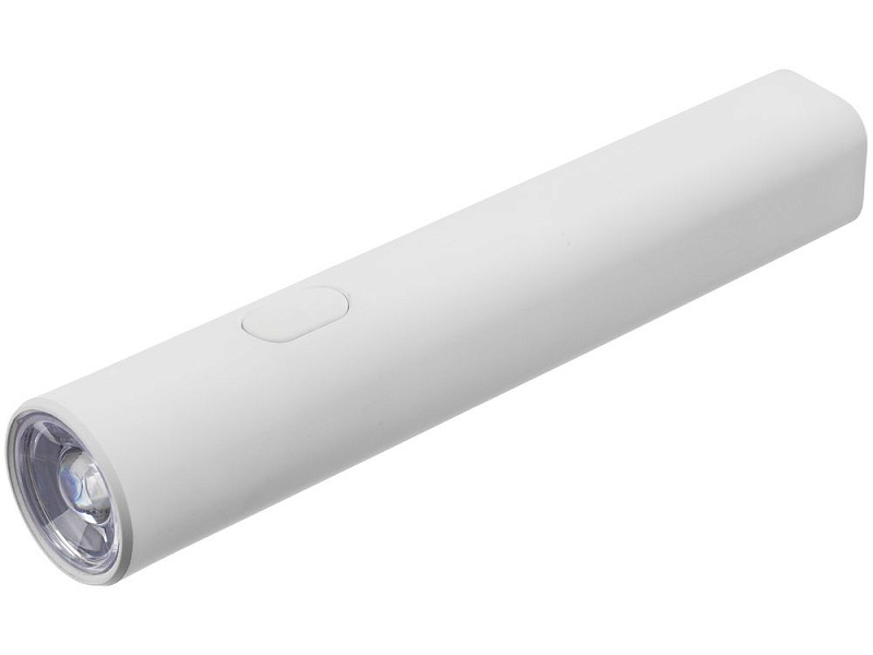 Фонарик аккумуляторный Falkirk, белый