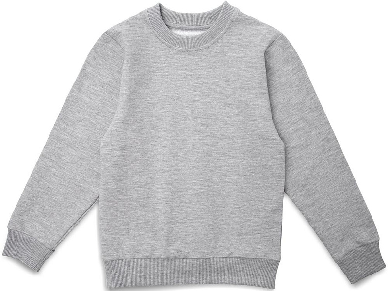 Свитшот детский Toima Kids, серый меланж