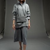 Поясная сумка W2, серая