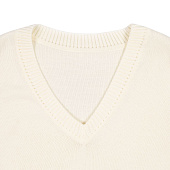 Жилет оверсайз унисекс Tad в сумке, молочно-белый