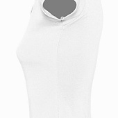 Рубашка поло женская без пуговиц Pretty 220, белая