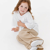 Футболка детская оверсайз Teezer, белая