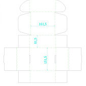 Коробка Piccolo, белая