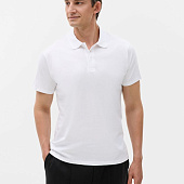 Рубашка поло мужская Prescott Men 170, белая