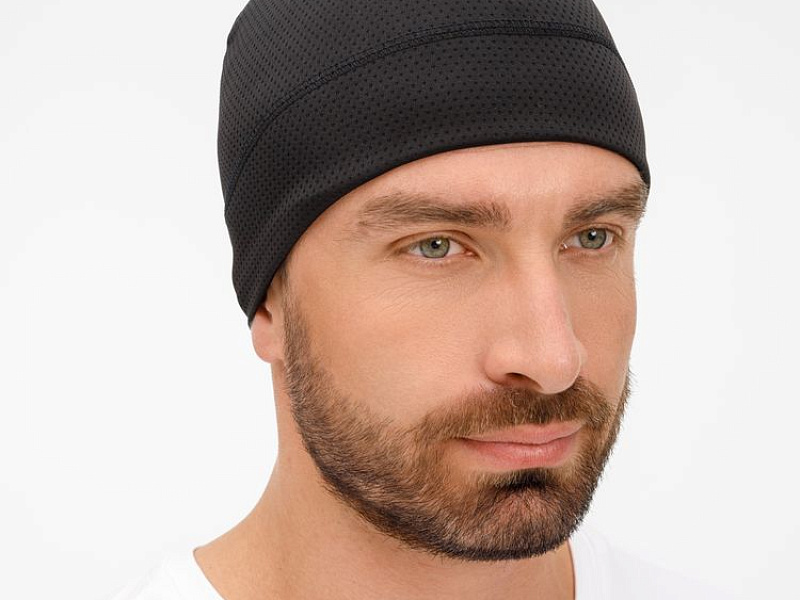 Шапка спортивная GoHead, черная