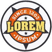 Шеврон вышивной на заказ Lambda, L