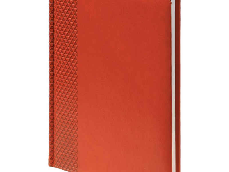 Ежедневник Prizma, недатированный, оранжевый