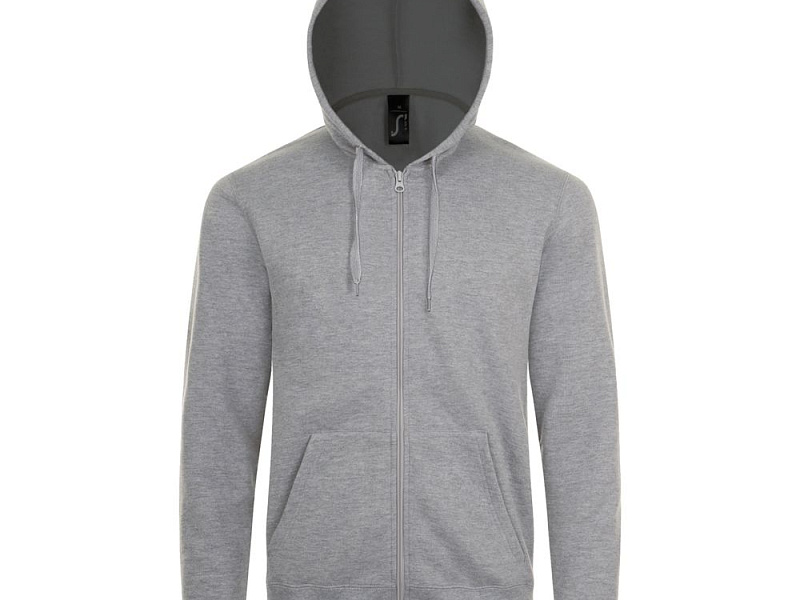 Толстовка унисекс Stone, серый меланж