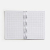 Блокнот на пружине Novalis, черный