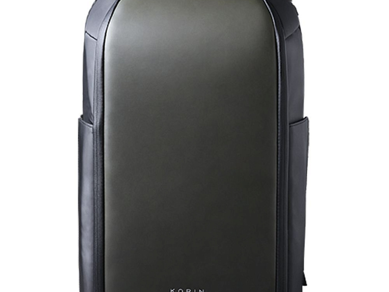 Рюкзак FlipPack, черный с зеленым