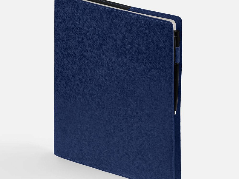 Ежедневник в суперобложке Brave Book, недатированный, темно-синий