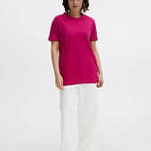 Футболка унисекс Regent 150, ярко-розовая (фуксия)